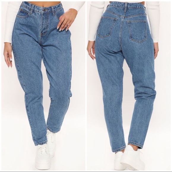 Fashion Nova Denim - Quality denim high waist mom jeans